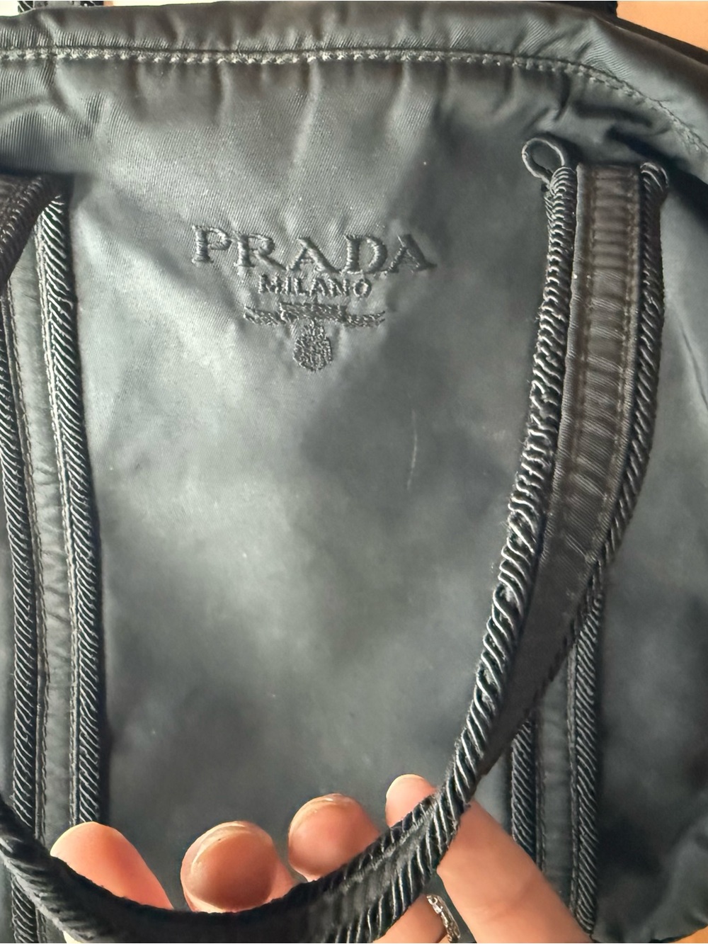 Prada Tessuto nylon tote bag
